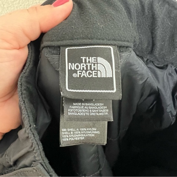 The North Face Girls HyVent Waterproof Insulated Black Cargo Snow Pants Size S - Picture 9 of 11